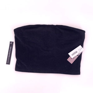 Sunset + Spring Black Tube Top USA M New